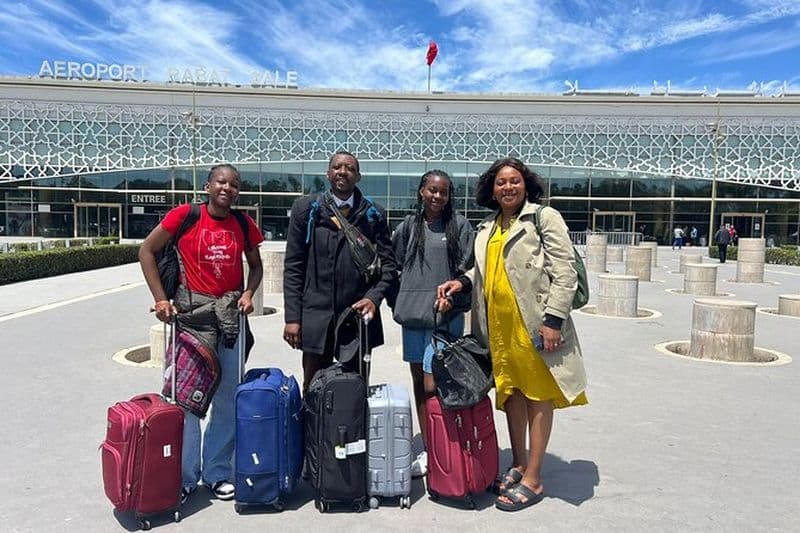 Transfert en taxi privé de l'aéroport de Rabat à la ville de Rabat