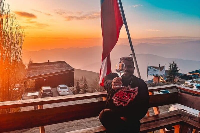 Billet Tour du coucher de soleil dans les Andes et Valle Nevado
