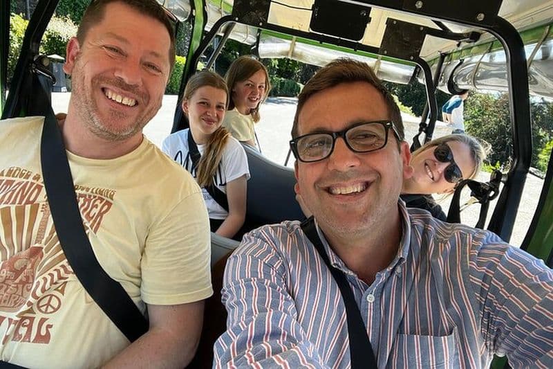 Golf panier Tour au théâtre Fiesole et place Michel-Ange