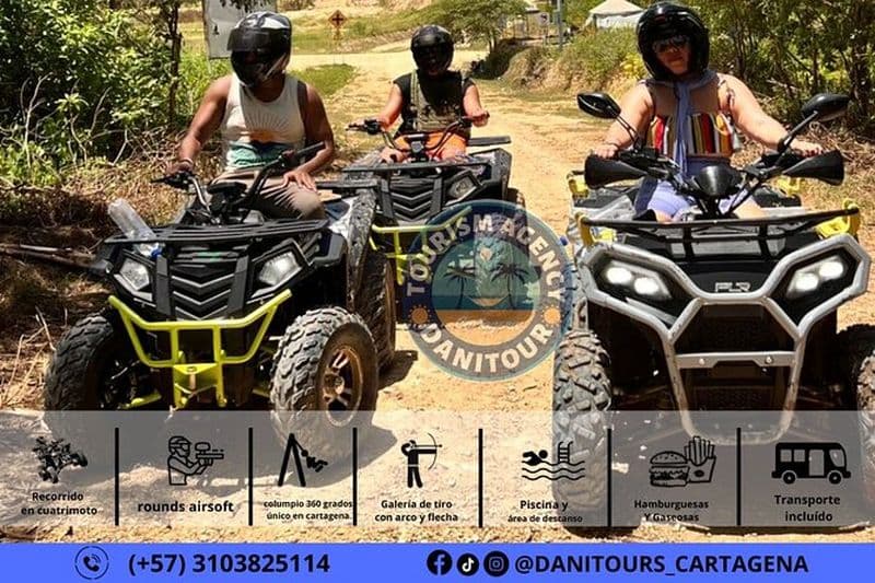 VTT extrême aventure cuatrimoto cartagena
