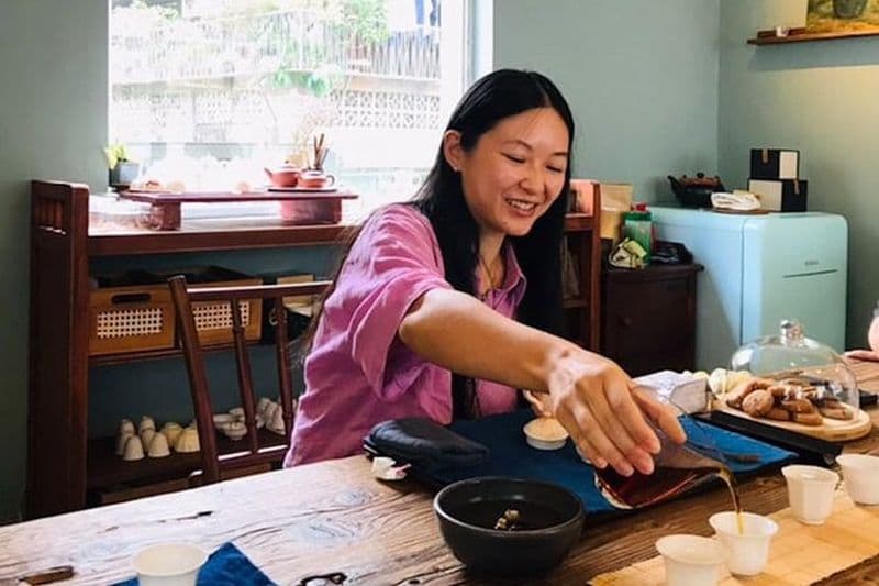 Expérience privée de dégustation de thé taïwanais à Taipei