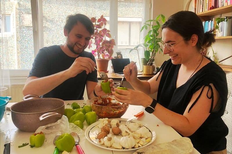 Cours de cuisine à domicile turc Istanbul avec un habitant
