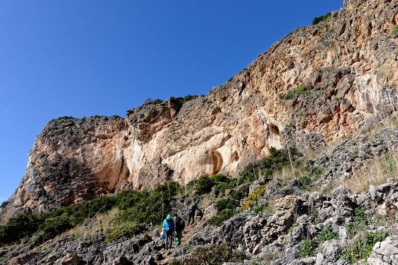 Escalade privée sur les falaises du parc naturel d'Arrábida