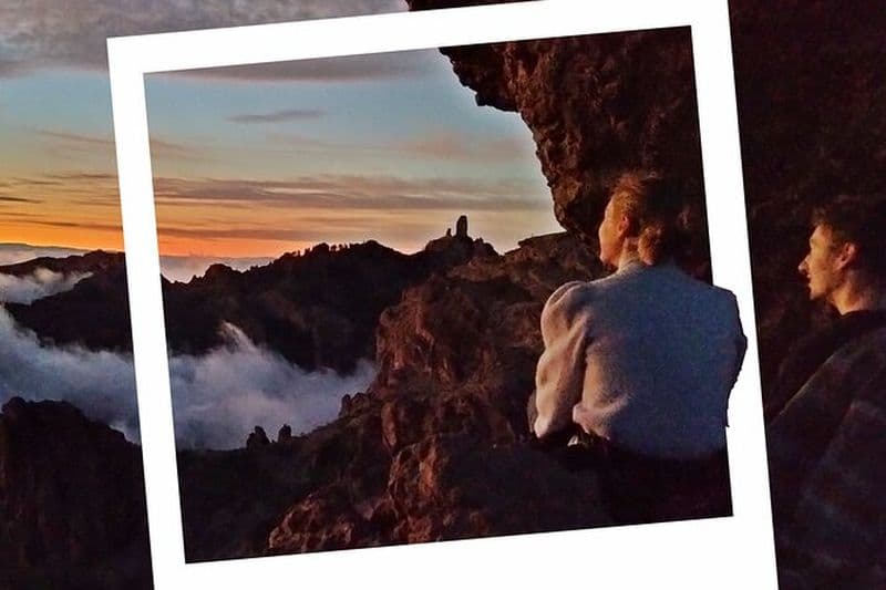 Expérience de randonnée astronomique de 3 heures dans les montagnes de Roque Nublo