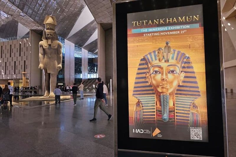 Visite privée à GEM avec croisière sur le Nil Déjeuner depuis le port d'Alexandrie