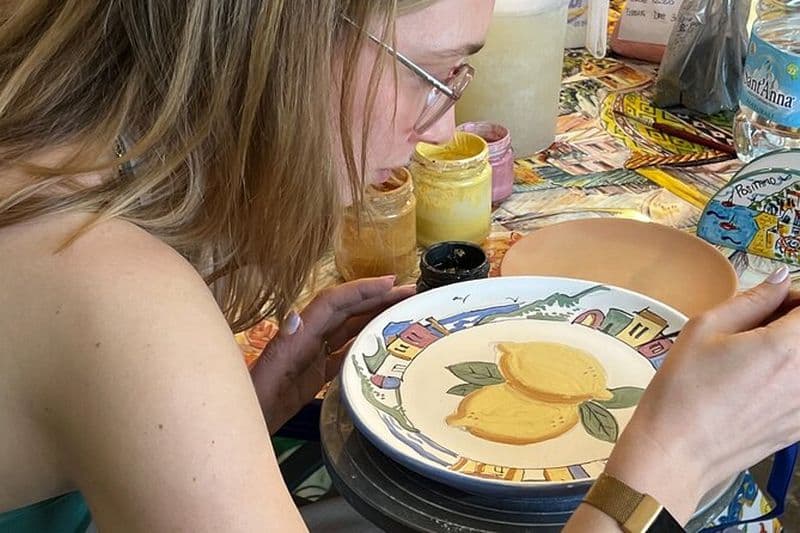 Cours de céramique à Positano