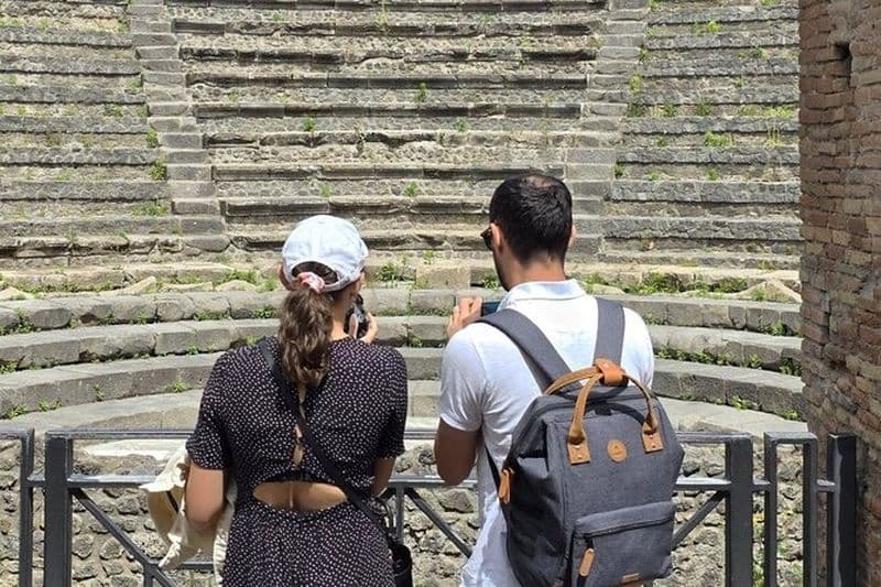 Nouvelles découvertes de Pompéi : Visite guidée avec pick-up depuis Naples
