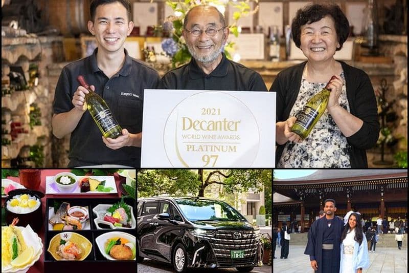 Visite privée tout compris Dégustation de vins et sources thermales