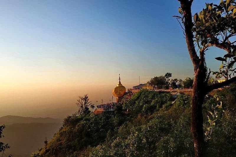 Excursion d'une journée privée à Golden Rock et Bago