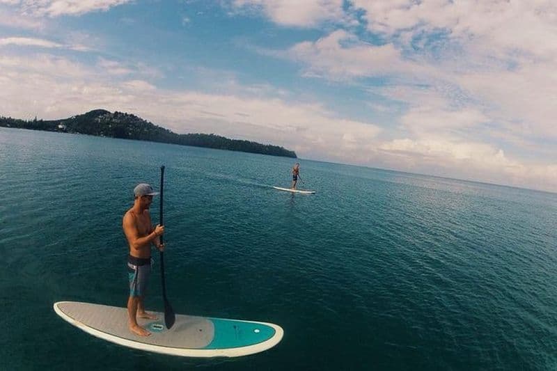 Excursion en bateau avec stand up paddle à Phuket