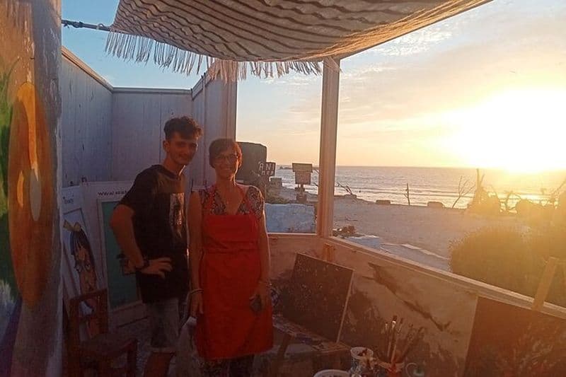 atelier de peinture art thérapie.