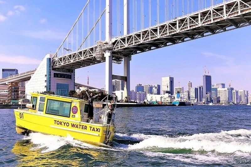 Visite de Tokyo Water Taxi Bayzone