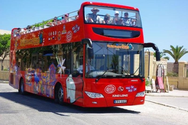 Circuit touristique en bus à arrêts multiples à Gozo