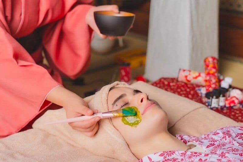 Osaka Zen Matcha pack facial & spa de tête au temple <90-min>