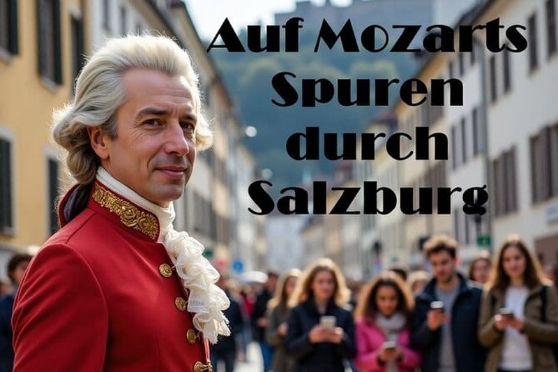 Rallye de puzzle amusant et mobile sur les traces de Mozart à Salzbourg