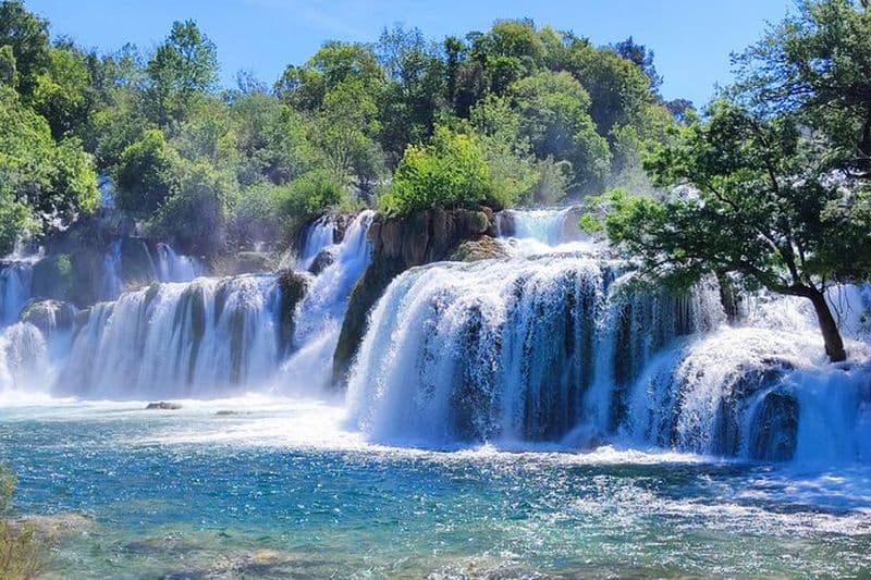 Cascades de Krka demi-journée, visite privée de Sibenik