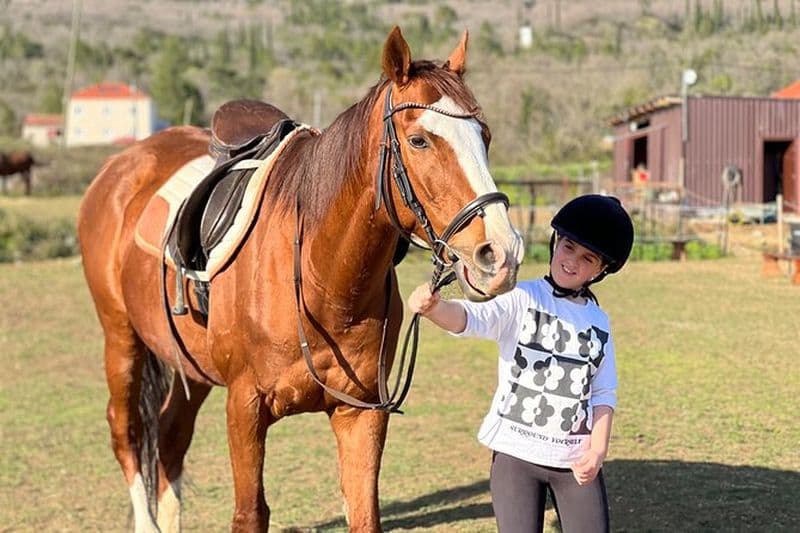 Équitation privée et temps en famille dans la région de Konavle