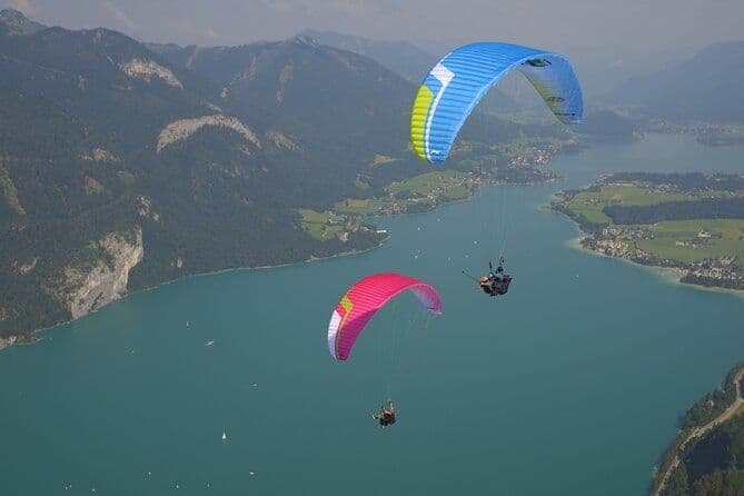 Parapente biplace à Wolfgangsee - Vol La Mélodie du bonheur
