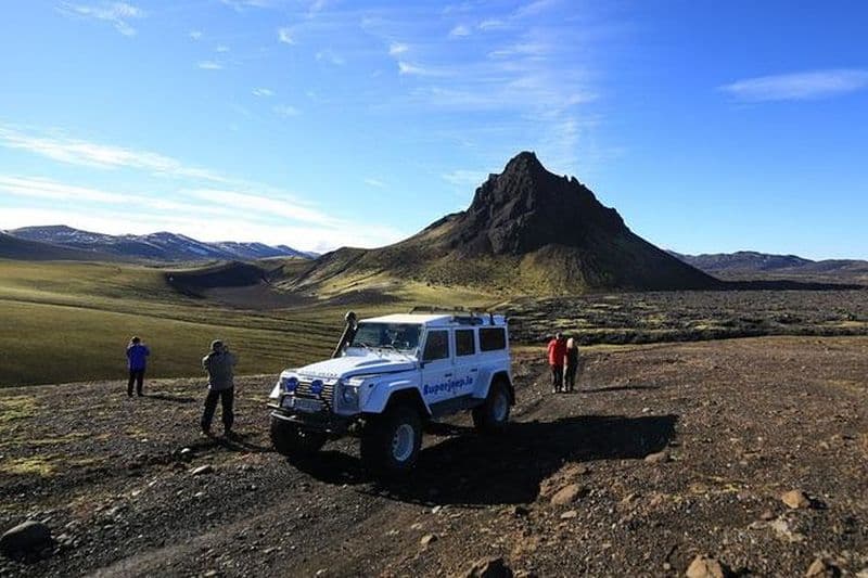 Billet Excursion privée Superjeep Landmannalaugar et Volcan Hekla