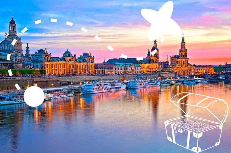 Dresde: chasse au trésor touristique privée