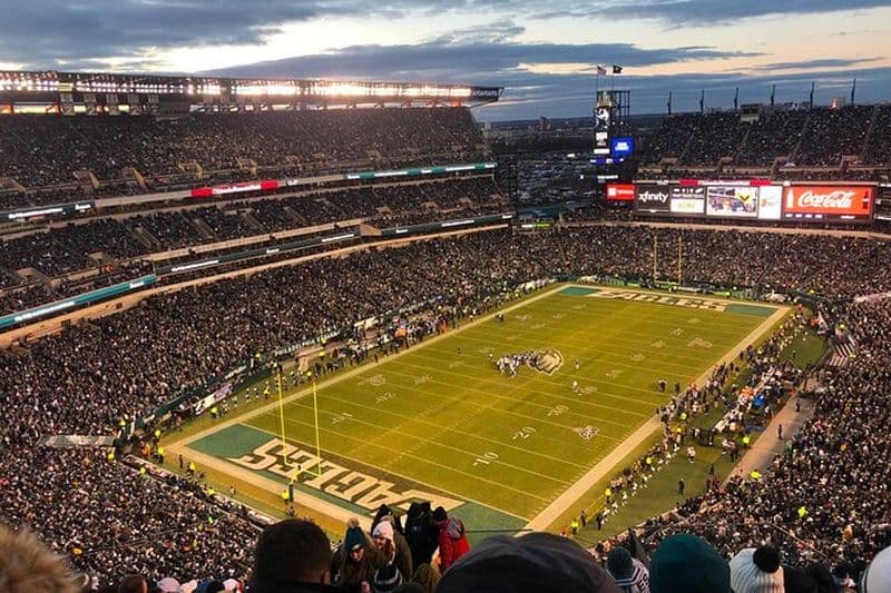 Match de football des Eagles de Philadelphie au Lincoln Financial Field
