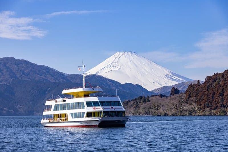 Croisière au Mont Fuji et à Hakone, spectacle de tambours en train à grande vitesse, 1 jour au départ de Tokyo