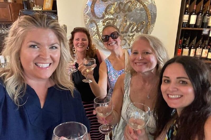 Visite mobile de dégustation de vins et d'accords mets St. Augustine