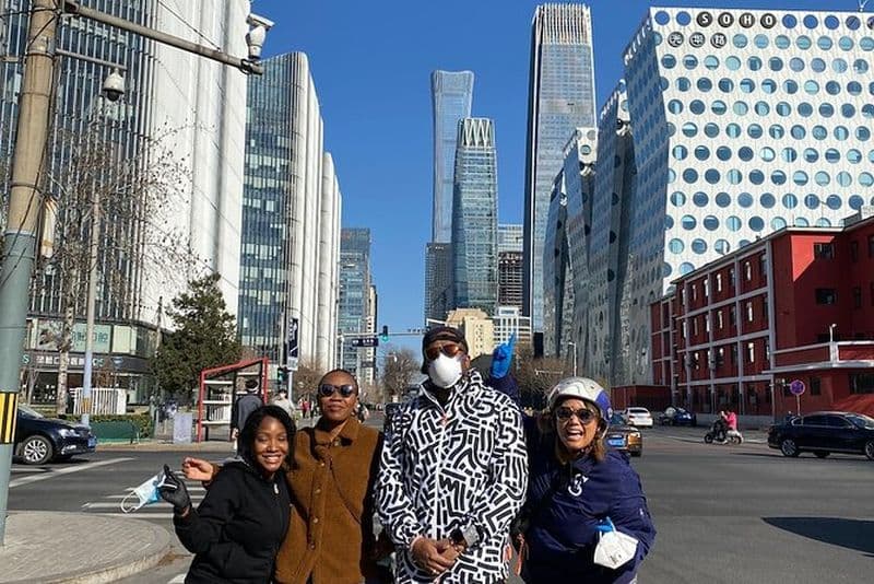 Découverte moderne de Pékin à vélo