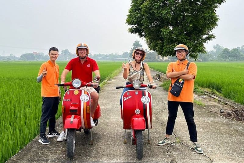 Dévoilement de Vietnam's Soul: Visite Vespa à Hoi An avec visites locales