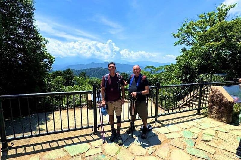 Randonnée d'une journée complète au mont Takao, y compris les sources chaudes