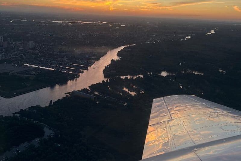 Visite privée en avion