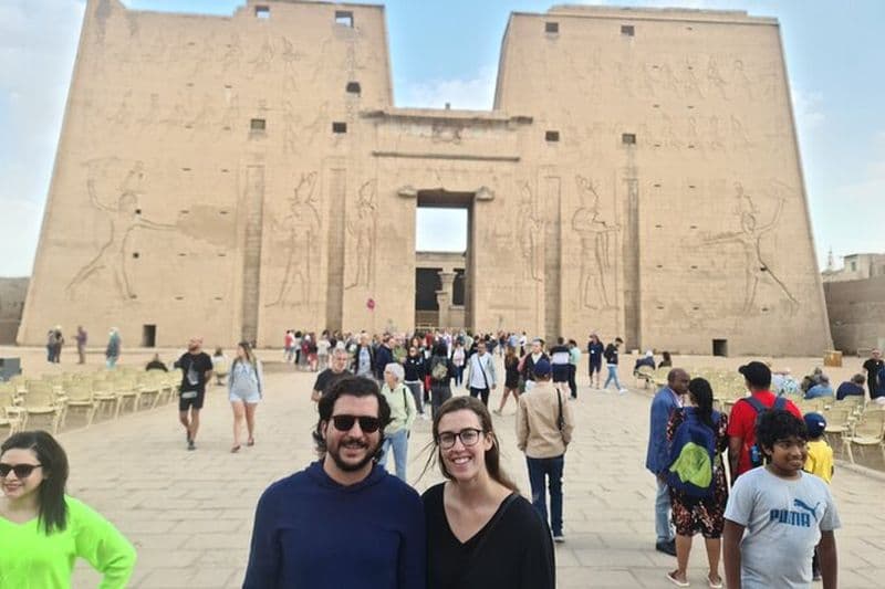 Billet Excursion d'une journée aux temples d'Edfou et de Kom Ombo au départ de Louxor