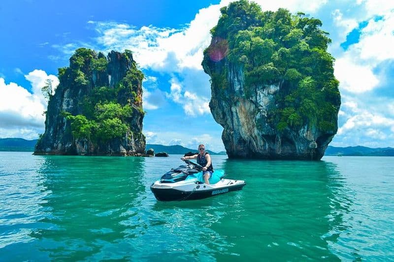 Excursion en jet ski à Phuket vers 5 à 8 îles avec prise en charge et transfert