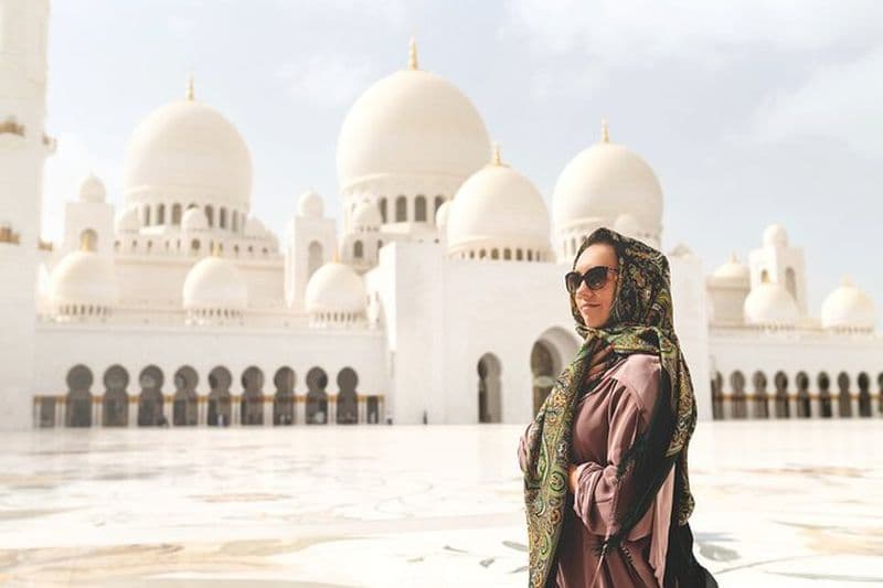 Excursion privée guidée d'une journée à Abu Dhabi avec photographie gratuite