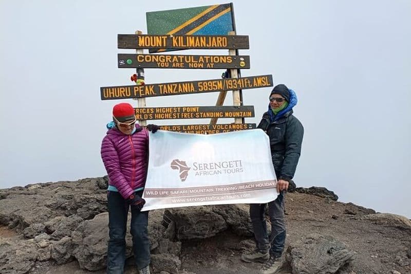 7 jours d'ascension du Kilimandjaro via la route Machame (route du whisky)