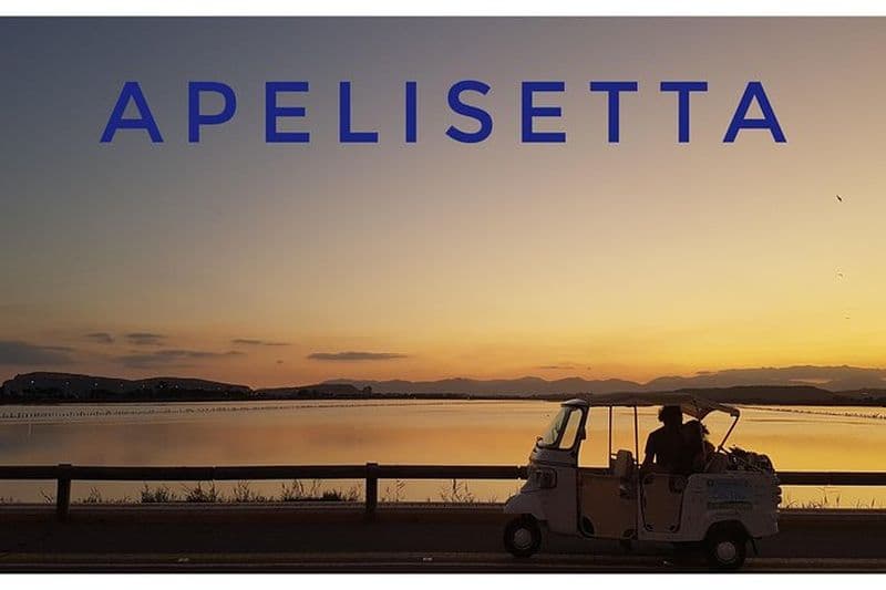 Apelisetta tuk tuk : visite de Cagliari de 2 heures