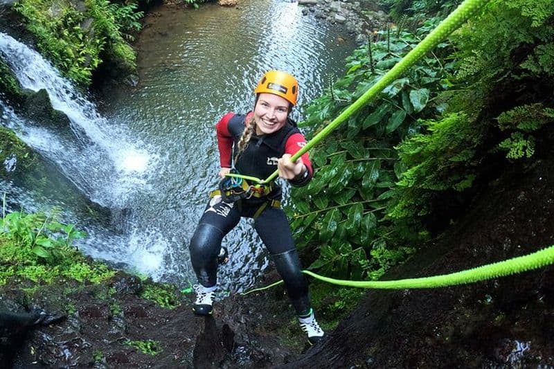 Canyoning Expérience à Ribeira dos Caldeirões Sao Miguel - Açores