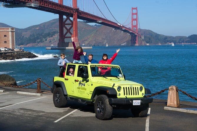 Visite en jeep en plein air en groupe privé à San Francisco