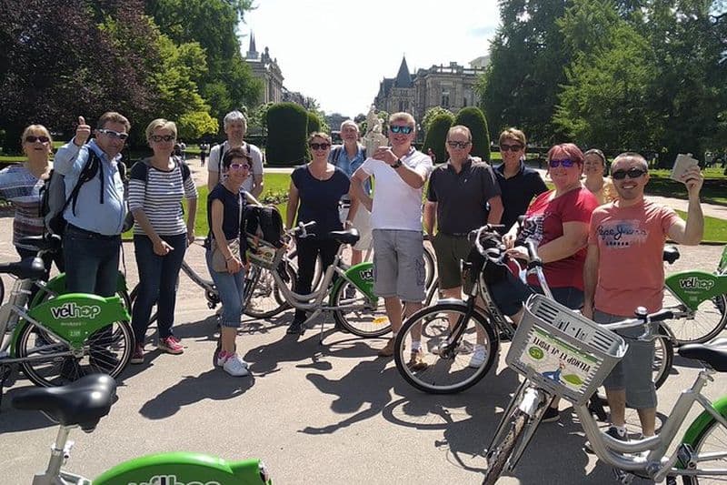 Visite guidée à vélo du centre-ville de Strasbourg avec guide local