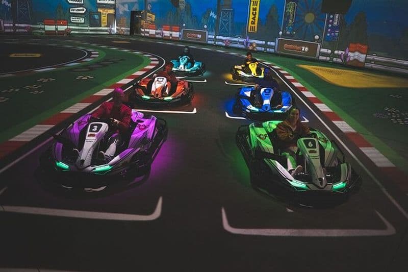 Pass journalier BattleKart Cancun : karting réel et divertissement virtuel