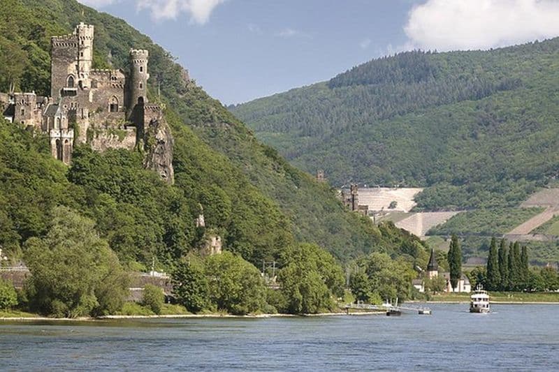 Visite de la vallée du Rhin au départ de Francfort, avec croisière sur le Rhin