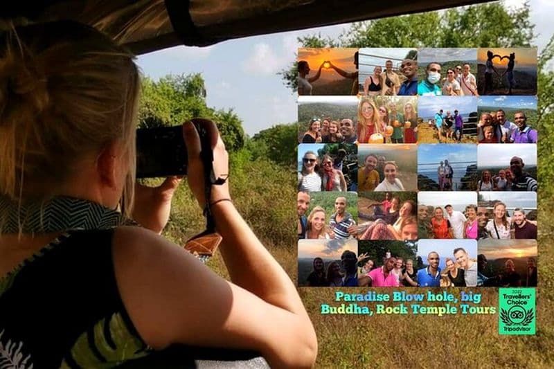 Paradise Blow Hole, Big Buddha, visites du temple Rock