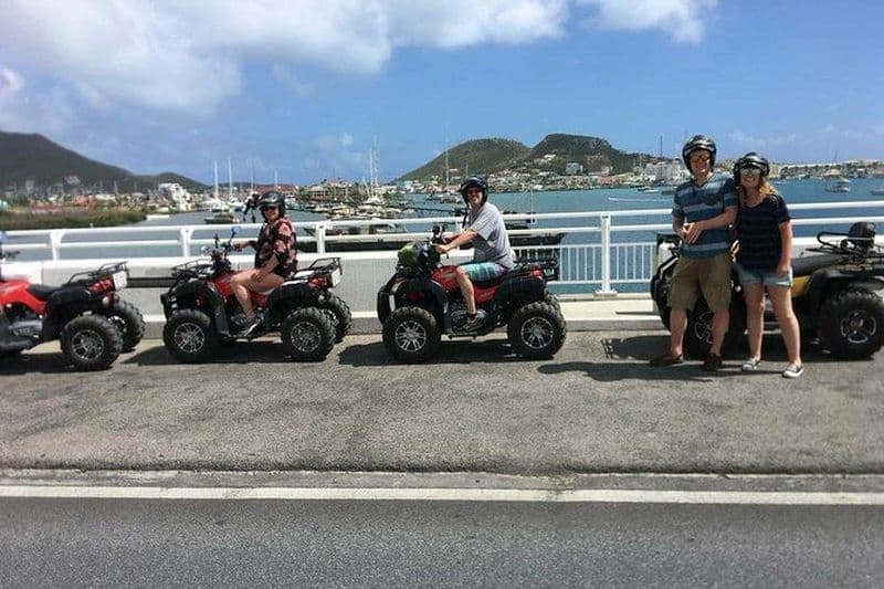 Aventure de 4 heures en quad tout-terrain au départ de Philipsburg