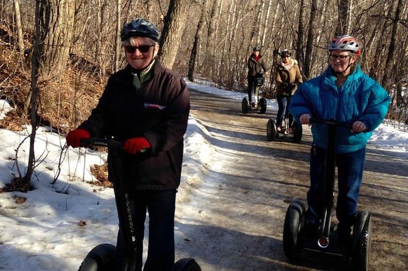 Edmonton River Valley Randonnée en Segway d'hiver de 90 minutes