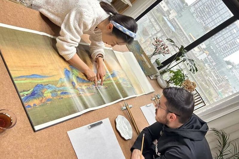 Chengdu Peinture chinoise exclusive Masterclass privéeExpérience