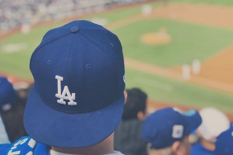 Match de baseball des Dodgers de Los Angeles au Dodger Stadium
