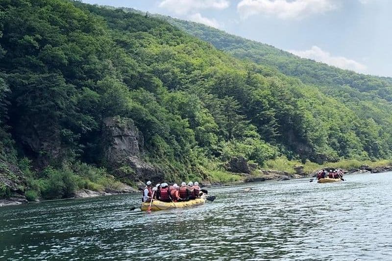 Excursion de 4 jours: Gyeongju UNESCO, Rafting + VTT sur la rivière Donggang, Segway ou vélo électrique