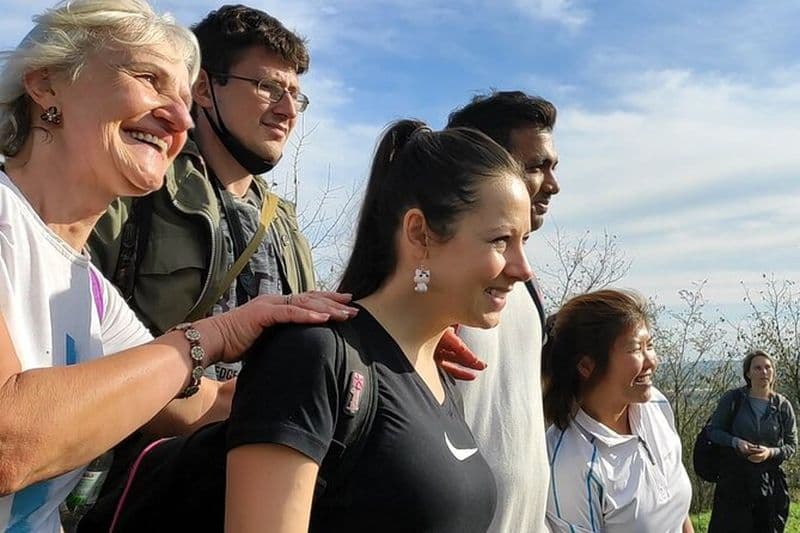 Randonnée près de Kiev