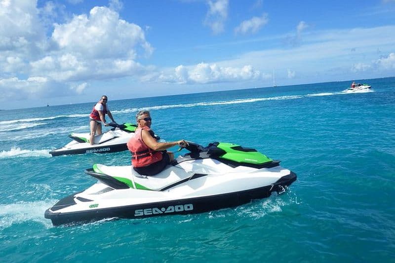 Sortie en jet ski à St Martin