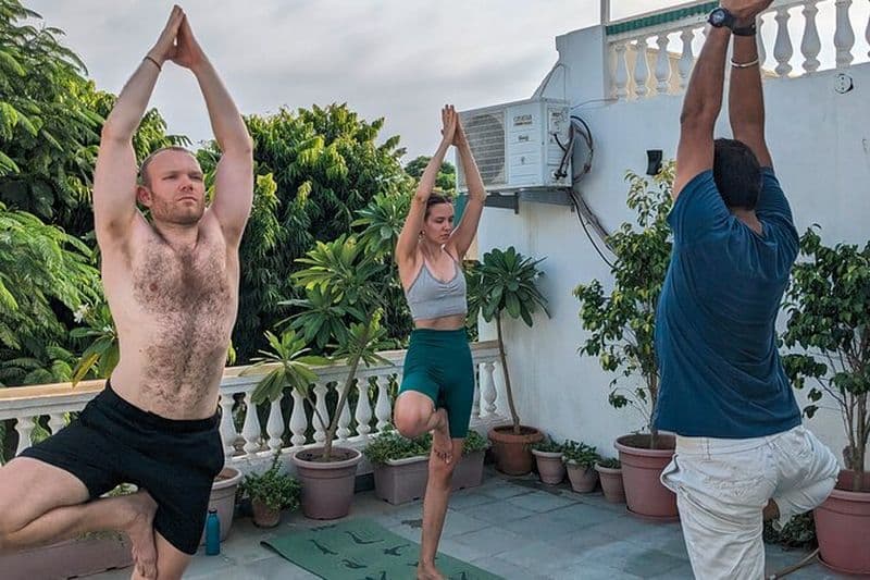 Yoga à Jaipur avec Amit (Yogi en voyage)
